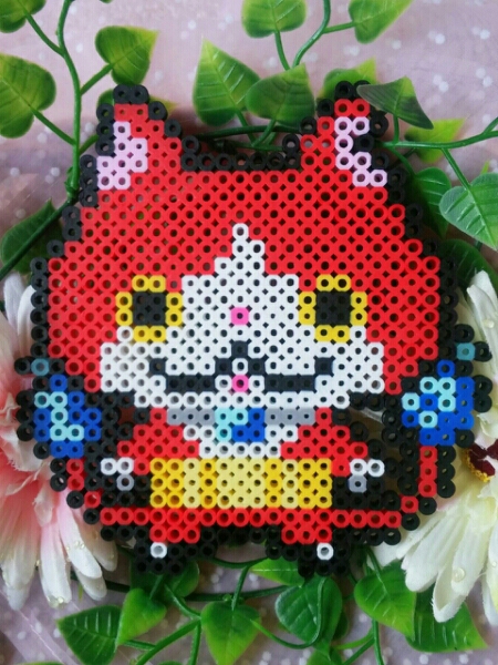 妖怪ウォッチ ジバニャン風 アイロンビーズ ハンドメイド 子ども用 売買されたオークション情報 Yahooの商品情報をアーカイブ公開 オークファン Aucfan Com