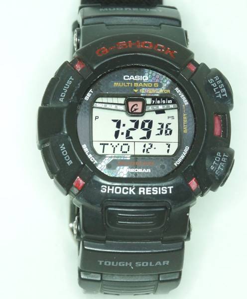 G-SHOCK GW-9010 MUDMAN RS ラリー仕様 MILTI BAND 6 完動品1N