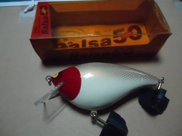 オールド バルサ50 オリジナル 未使用　No18 レッドヘッド