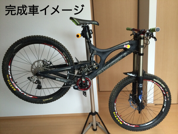 santacruz サンタクルズ V10 _ DH フレーム Sサイズ(マウンテンバイク