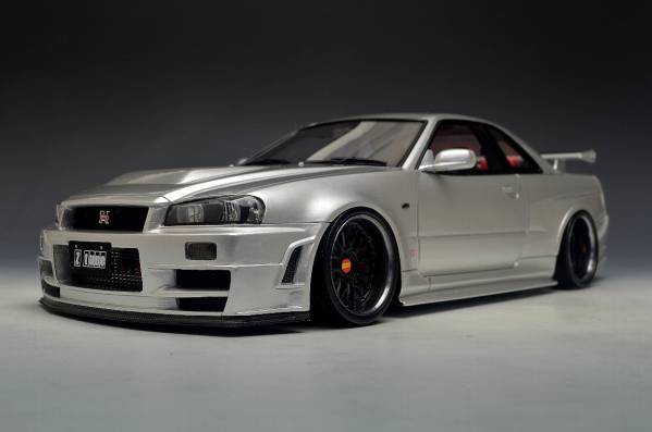 1/18 スカイライン ニスモ R34 GT-R Z-tune BBS カスタム(hpi・racing