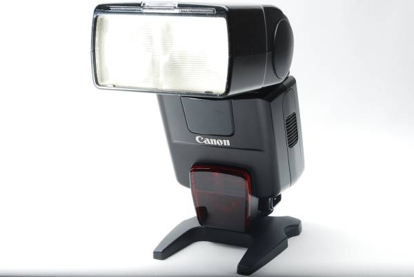 極上品★Canonキャノン スピードライト 550EX 多機能★台座付