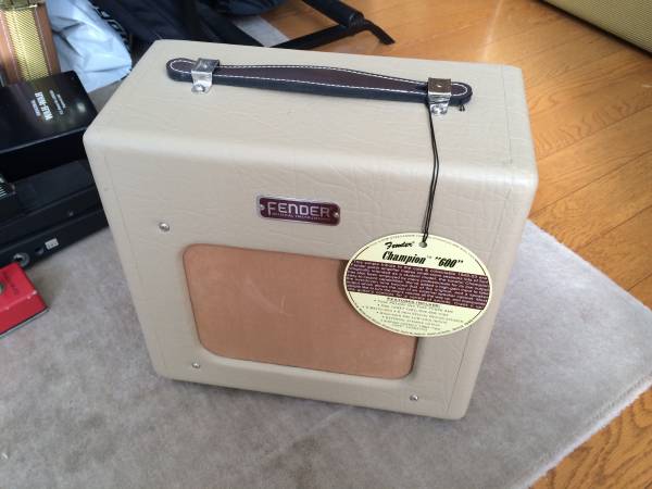 Fender USA Champion600 FSR Little Blonde 国内限定100台(フェンダー 