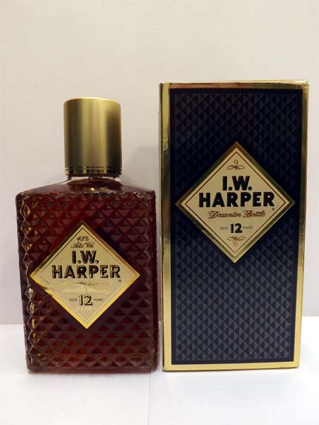 【古酒】 I.W.ＨＡＲＰＥＲ12年バーボンウイスキー750ml未開栓