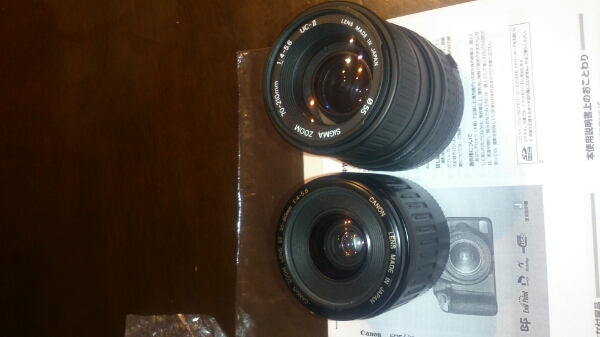 キャノン EOS kiss x2 ダブルレンズ付き 中古_2