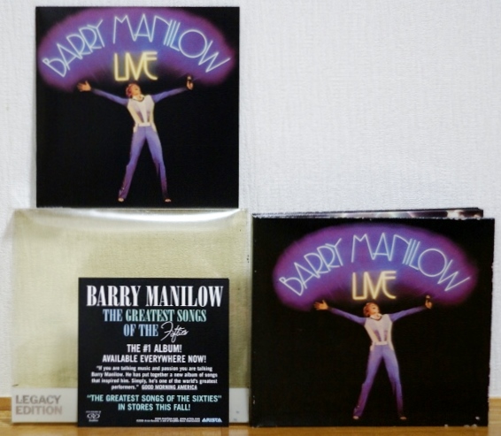 バリー・マニロウ/LIVE★LEGACY EDITION 2CD 貴重音源あり