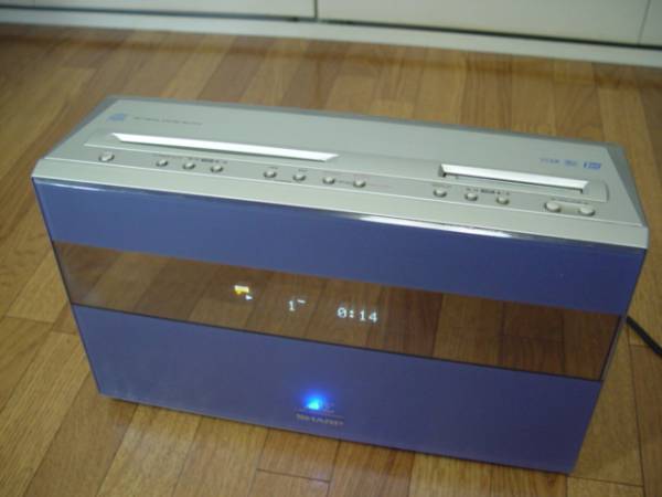 SHARP SD-CX10(1bitテクノロジー、マイクロコンポ、ジャンク)(MDコンポ