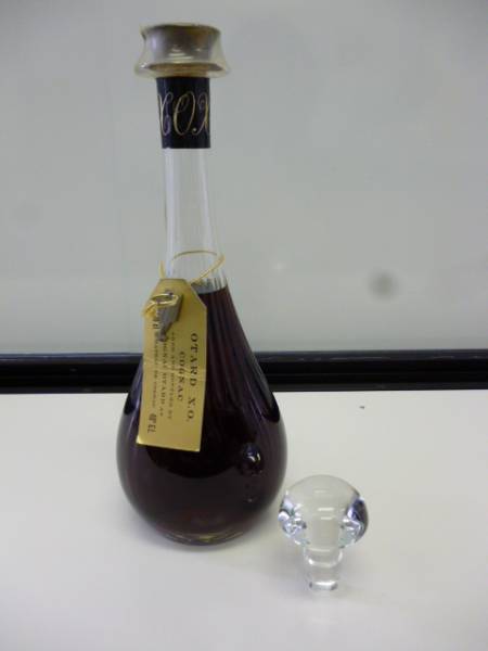 ☆OTARD XO オタール XO サンルイクリスタル 替え栓有☆ OTARD XO