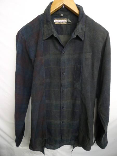 ◆REBUILD リビルド by ニードルス リメイク構築チェックシャツS