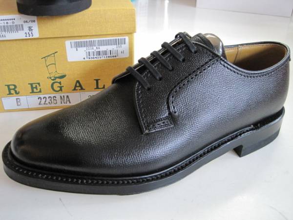 【新品】リーガル2236プレーン黒26.5ｃｍ～スコッチ