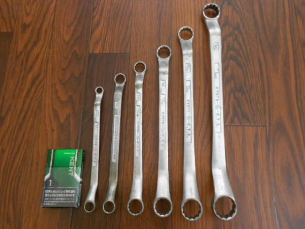 664★ＫＴＣ　メガネレンチ　6本　100円スタート★