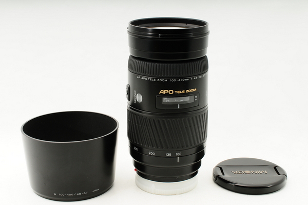 ★極上美品★MINOLTA AF APO TELE ZOOM 100-400mm F4.5-6.7