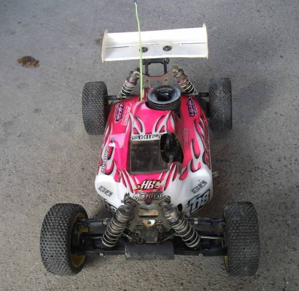 HPI ホットボディーズ HB-D8 1/8 エンジンバギー 001 HPI エンジン