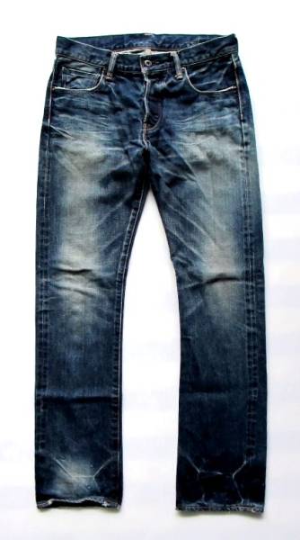 ●KURO クロ GRAPHITE USED加工デニムパンツ size31●