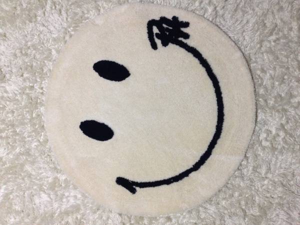 新品ロンハーマン セカンドラボ スマイル ラグマット 限定