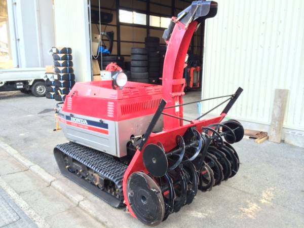 新潟発ホンダHS3512Z ディーゼル除雪機 エンジン一発始動売切(除雪機 