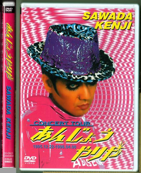 沢田研二 LIVE DVD◇CONCERT TOUR あんじょうやりや◇1995～1996