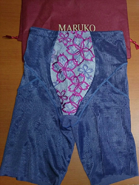 マルコ アヴァンセサクラ ロングガードル M オウブブルー