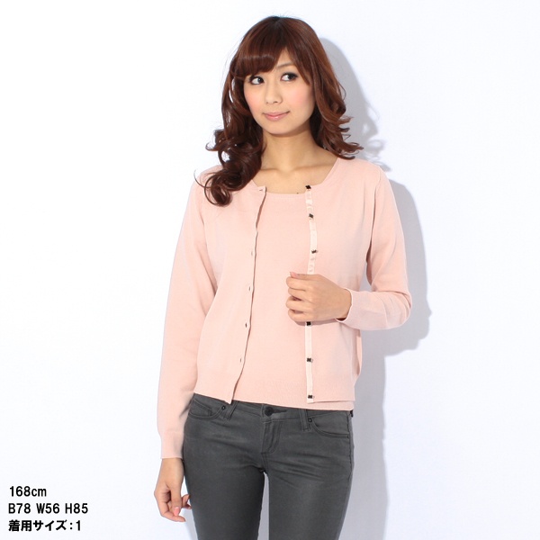 美品リッチミー“フラワーボタンアンサンブル”