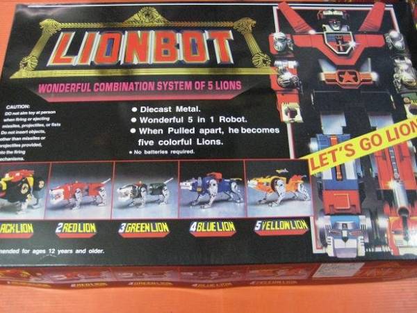 超合金 未来獣合体 百獣王ゴライオン海外版 Lionbot ロボットヒーロー 売買されたオークション情報 Yahooの商品情報をアーカイブ公開 オークファン Aucfan Com