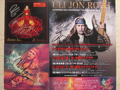 ◇◆ウリジョンロート 直筆サイン入りCD２枚＆チラシ！