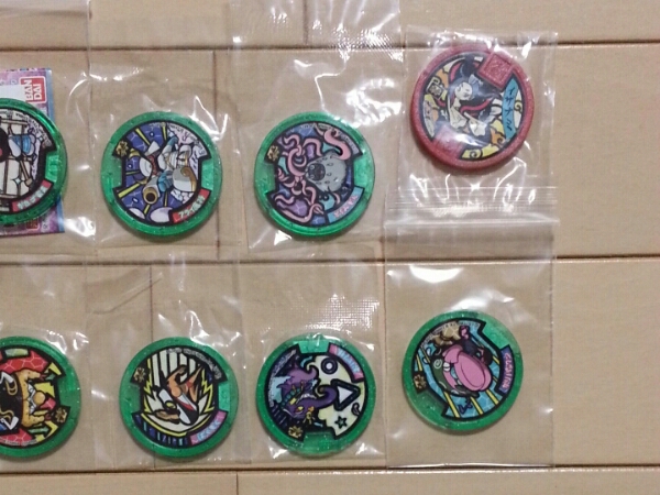  妖怪メダル◆14種◆零メダル　《1500円以上で送料無料》　Ｅ_3