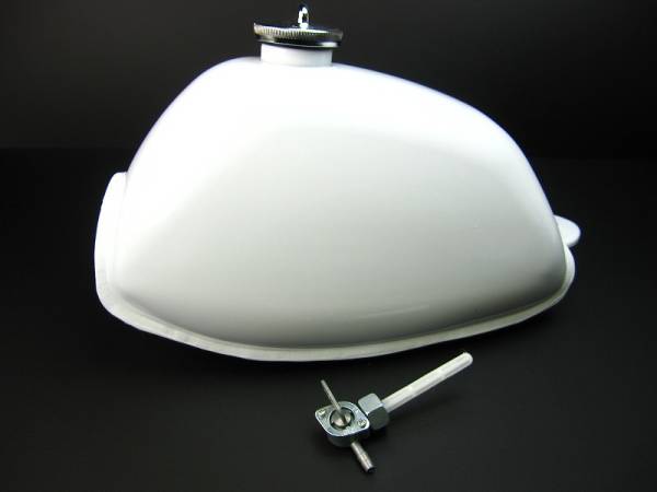 ４Ｌモンキー燃料タンクホワイト（４Ｌフレーム用）A03037