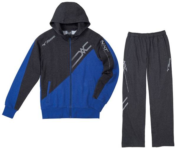 30%OFF★ミズノ2014AW★N-XTスウェット*32JC&JD4660Bネイビー/Ｌ