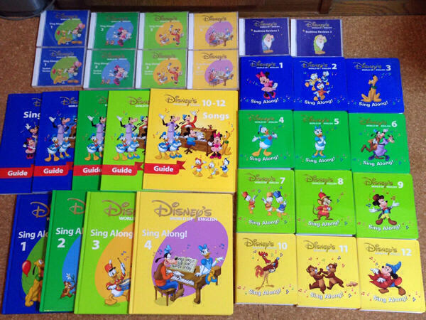 美品 DWE シングアロング DVD CD 最新版セット 2014年9月購入