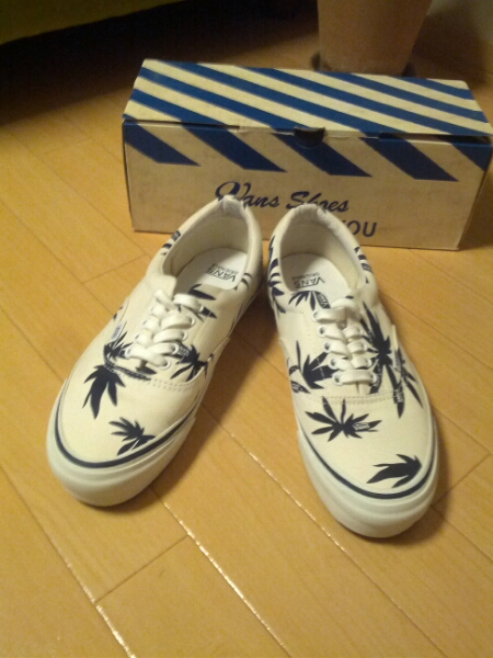 Vans×Beams era Vandoren 白 