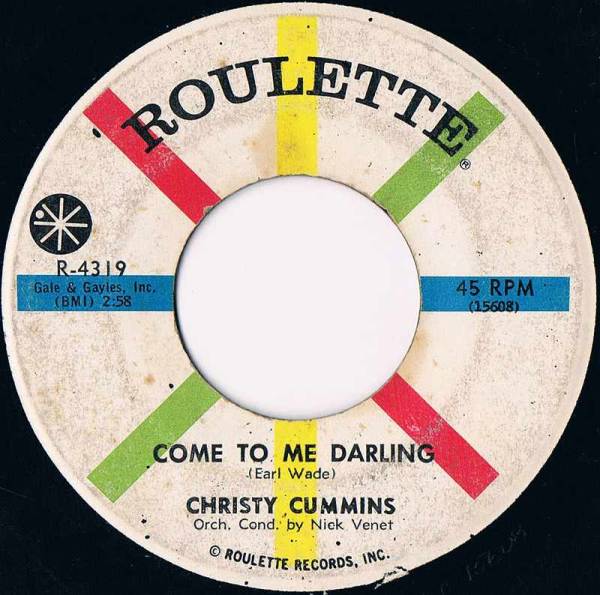 試聴／CHRISTY TO ME DARLING／GIRL GROUP(ポピュラーボーカル)｜売買されたオークション