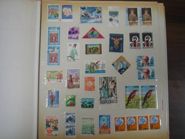 世界各国の切手アルバム