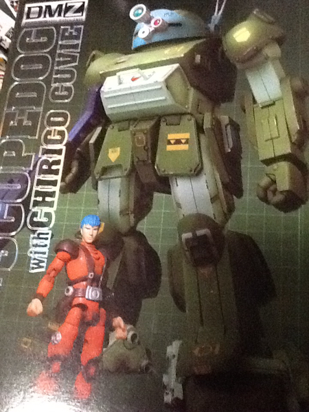 DMZ-01 1/18スコープドッグ withキリコ・キュービィー