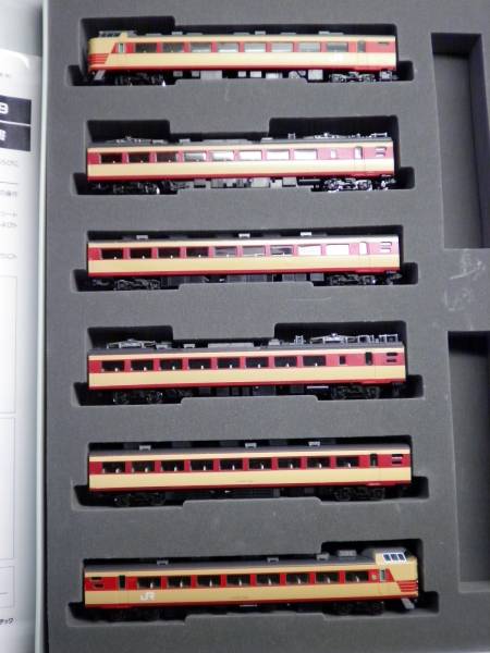 TOMIX HG 485系K1編成 新ニイ 485系T18編成・3000番台に(特急形電車