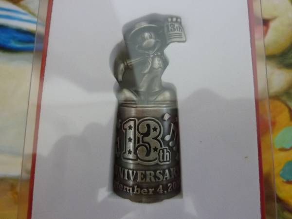 即決♪新品♪東京ディズニーシー 13周年記念 シンブル 指ぬき