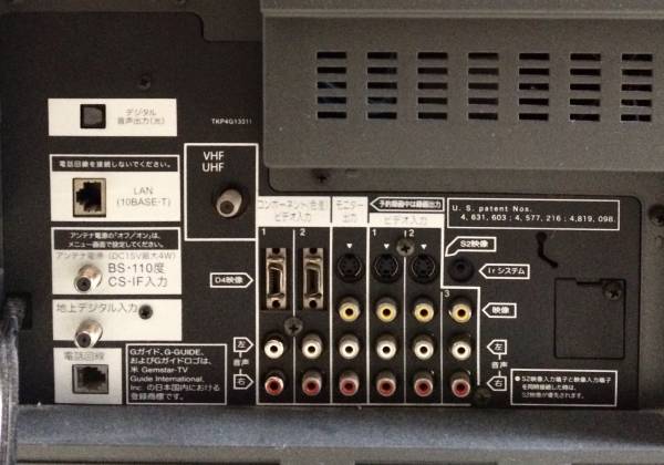 パナソニック28型ブラウン管ハイビジョンテレビ TH-28D65 地デジ