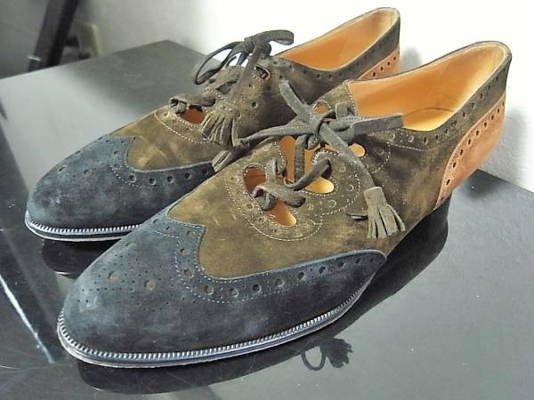 高級エルメスHERMESレザー短靴シューズ39パンプスタッセル