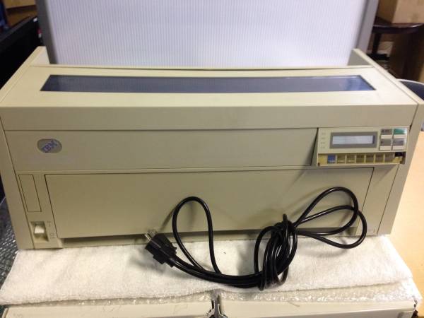 471 IBM ドットプリンター 5577-V02 通電のみ。　☆ジャンク☆