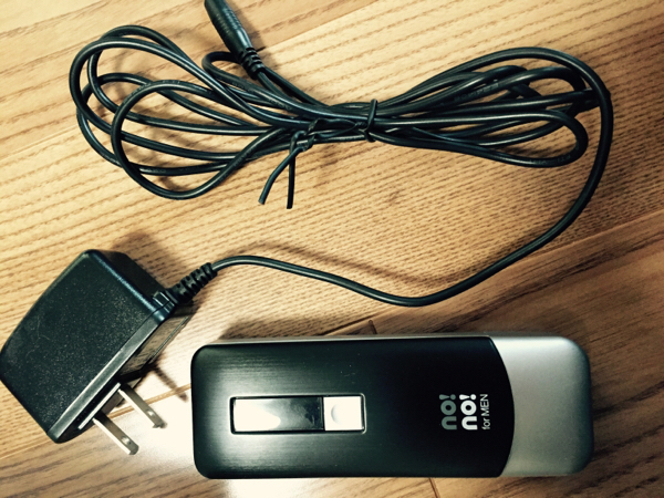 脱毛器。NONO for MEN。ノーノーフォーメン。新品同様。