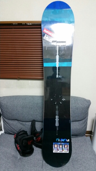 BURTON CUSTOM 2014 151cm CARTEL バインディング セット 