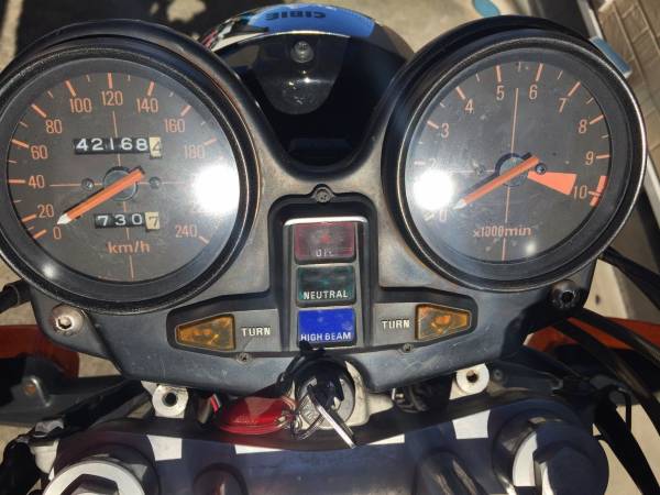 CB750F FB ハンドルロック可能☆ カスタム車!! アルフィン付!!(401cc