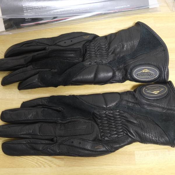 クシタニ K-5176 ロングゴートグローブ ブラック L