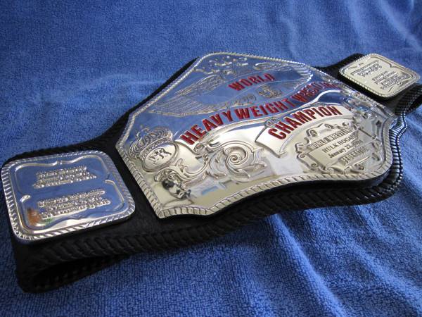 REAL WWFヘビー級チャンピオンベルト レジーパークス製(格闘技 