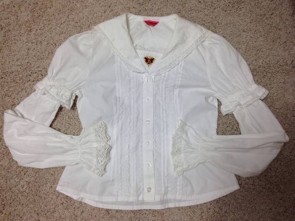 Baby the Stars Shine Brightセーラーブラウスオフ白