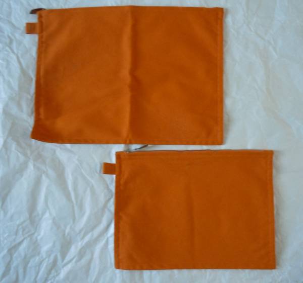 ★Hermes エルメス・化粧ポーチ（大、中）★used★