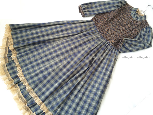 【新品】LoisCRAYONロイスクレヨン◆異素材ロングワンピース