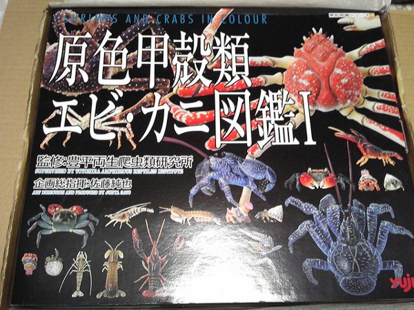 即決!!原色甲殻類エビ・カニ図鑑ⅠコレクションBOX ユージン 【公式通販】