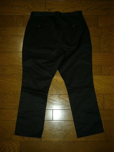 Glambグラムスラックス系パンツ黒1サルエルスーツ9分丈/