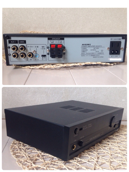 オースミ MASSIVE OE-M15 モノラルパワーアンプ 15W 美品