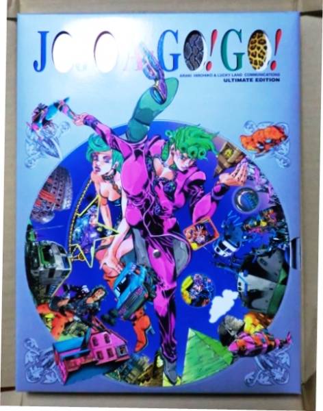 Jojo A Go Go ジョジョの奇妙な冒険 荒木飛呂彦 画集 箱有 イラスト集 原画集 売買されたオークション情報 Yahooの商品情報をアーカイブ公開 オークファン Aucfan Com